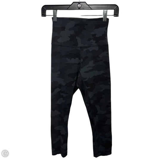 Athletic Leggings By Lululemon In Camouflage Print, Size: 2