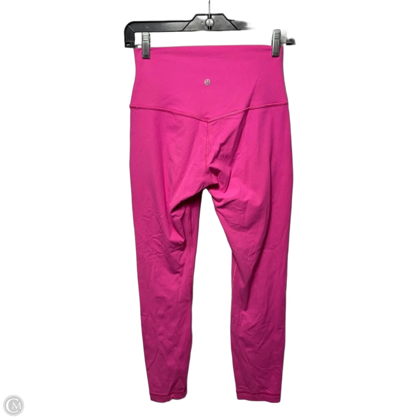 Ribbed Athletic Leggings By Lululemon In Pink, Size: 6