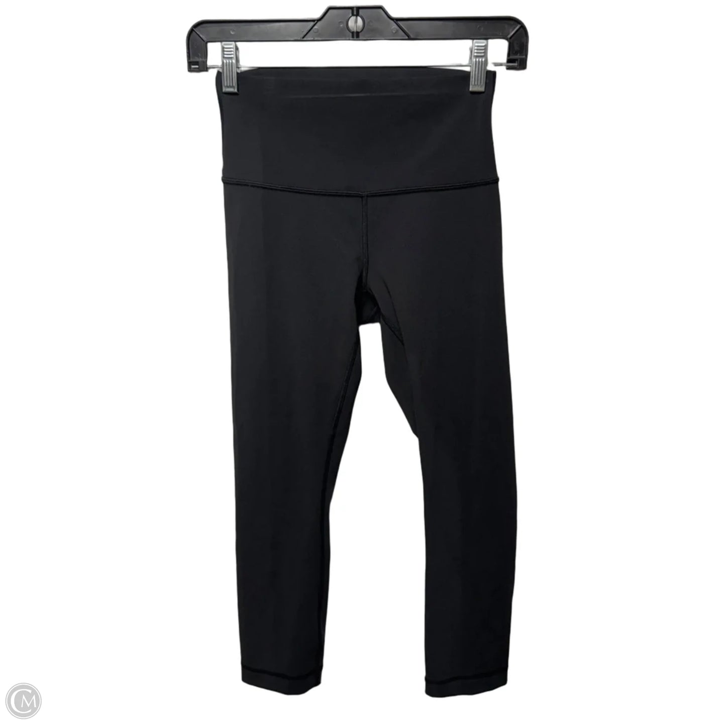Athletic Capris By Lululemon In Black, Size: 4