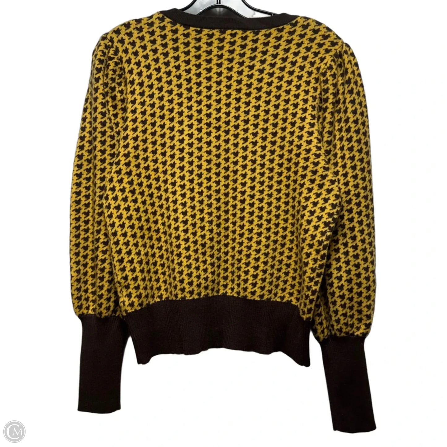 Sweater By Philosophy In Checkered Pattern, Size: S