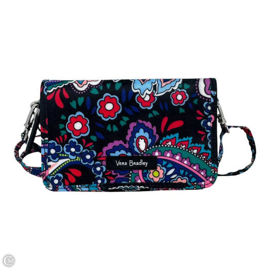 Wallet on Strap By Vera Bradley, Size: Large