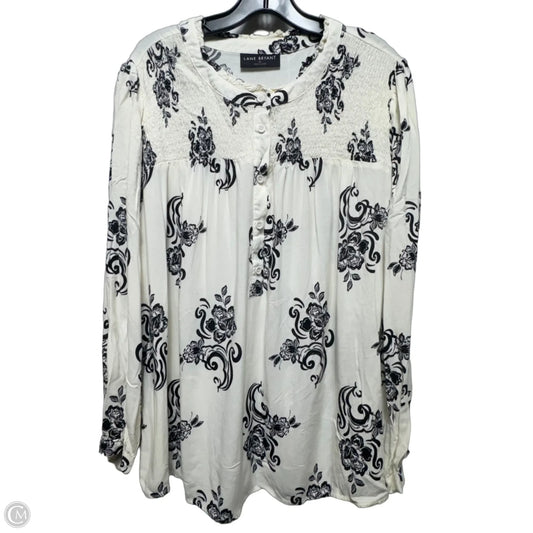 Top Long Sleeve By Lane Bryant In Multi-colored, Size: 18