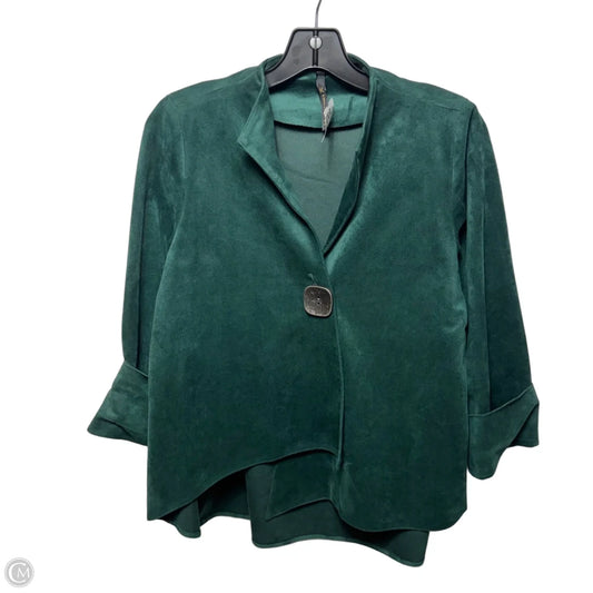 Faux Suede Jacket Other By Ic By Connie K In Green, Size:
