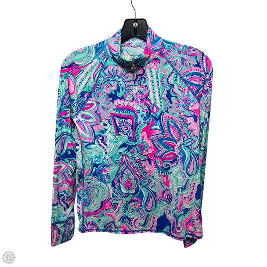 Top Long Sleeve Designer By Lilly Pulitzer Luxletic In Multi-colored, Size: Xs