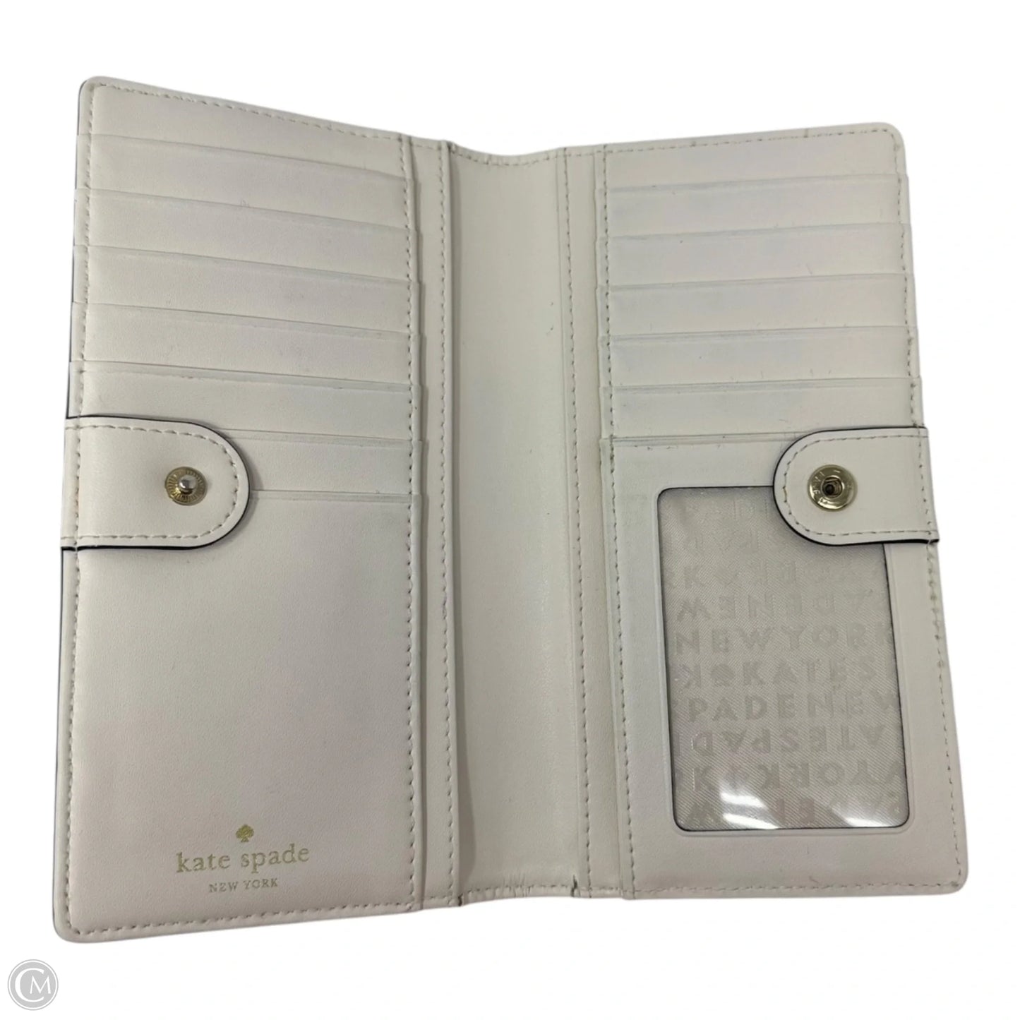 Bifold Snap Wallet Designer By Kate Spade, Size: Medium