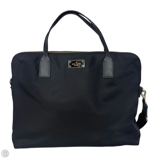 Nylon Laptop Bag Designer By Kate Spade, Size: Large