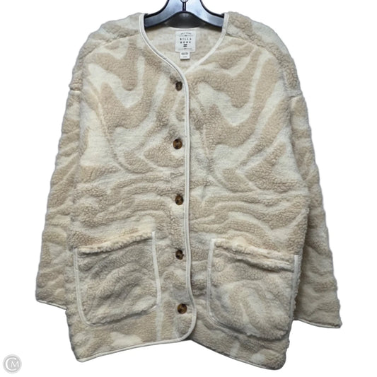 Jacket Fleece By Billabong In Cream, Size: S