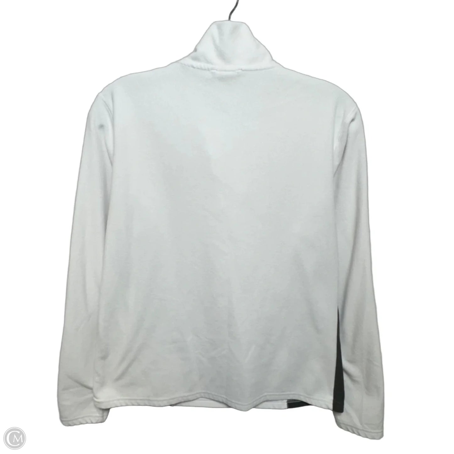 Athletic Jacket By The North Face In White, Size: L