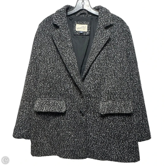 Wool coat By Universal Thread In Grey, Size: M