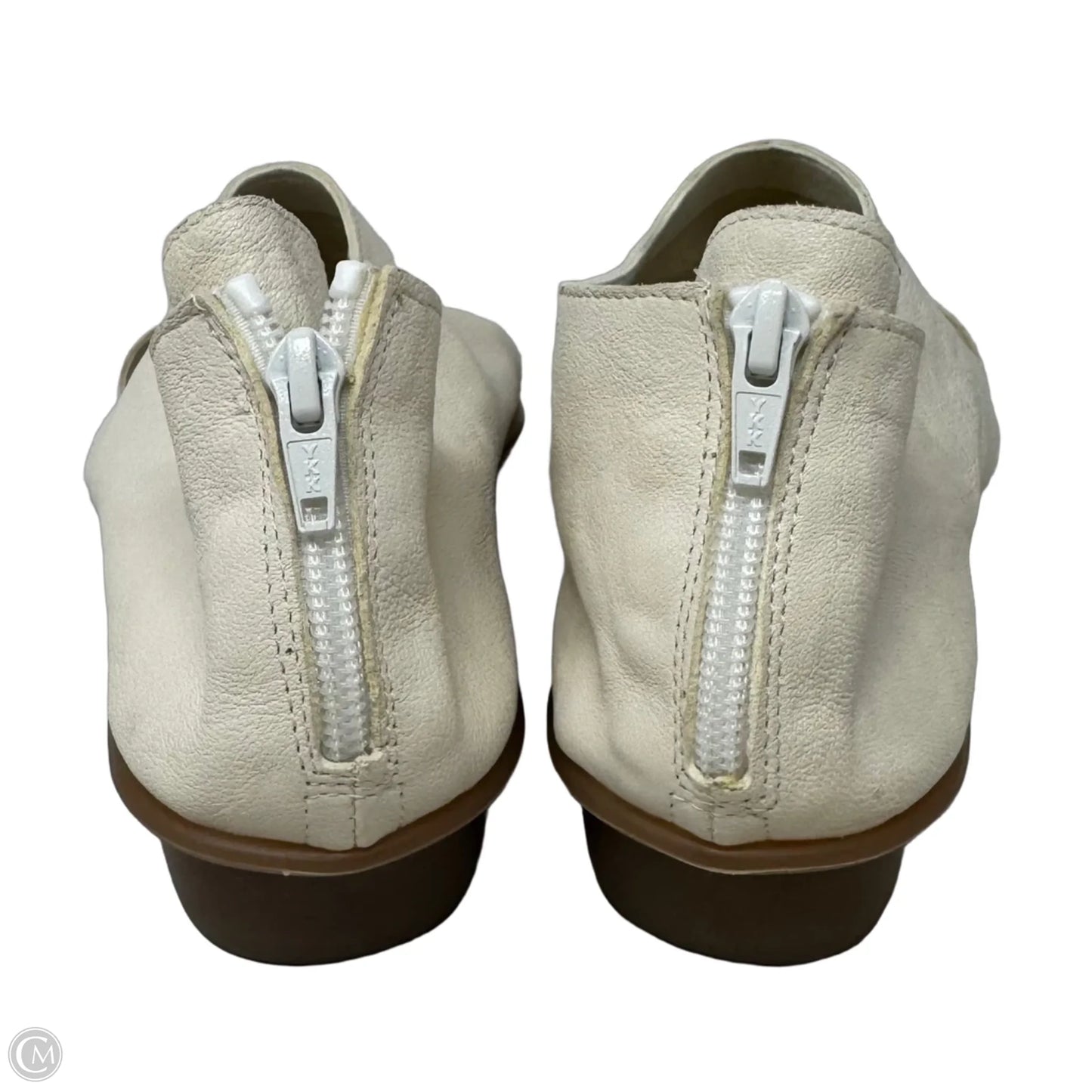 Shoes Flats By Sesto Meucci In Cream, Size: 12