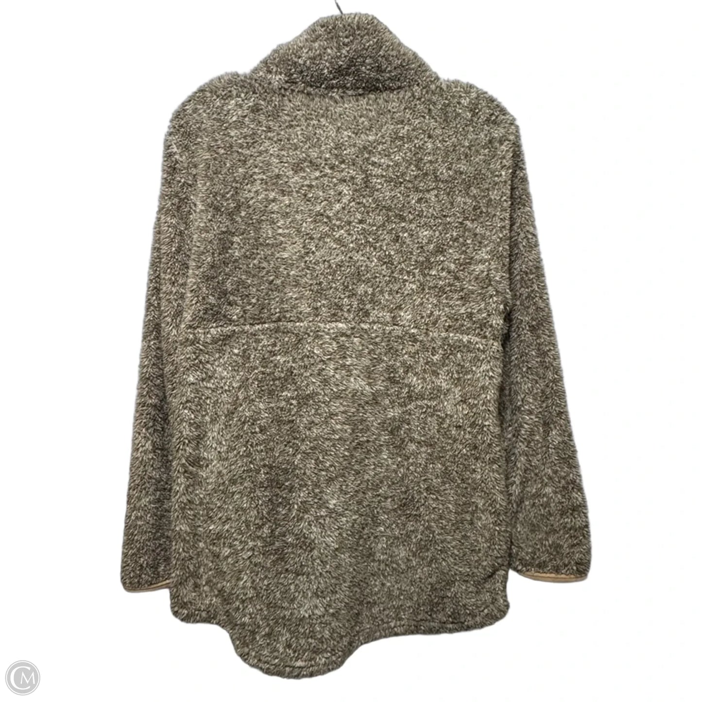 Jacket Fleece By Entro In Brown, Size: S