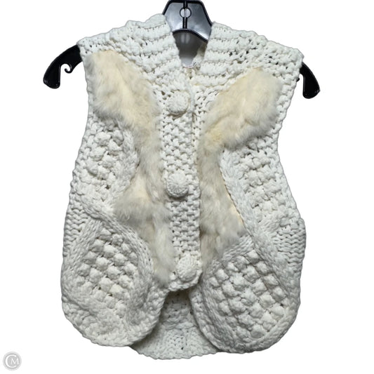 Vest Other By Umgee In Cream, Size: S