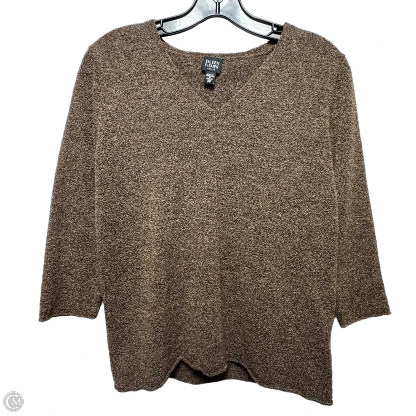 Sweater By Eileen Fisher In Brown, Size: Sp