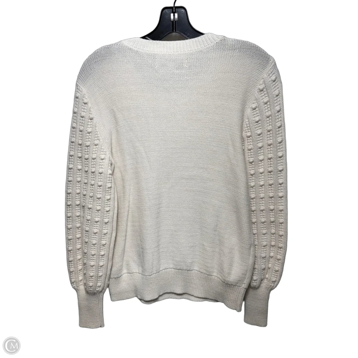 Sweater By Loft In Cream, Size: M