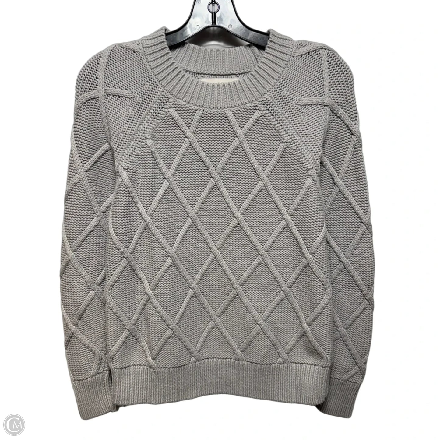 Sweater By Loft In Grey, Size: Xs