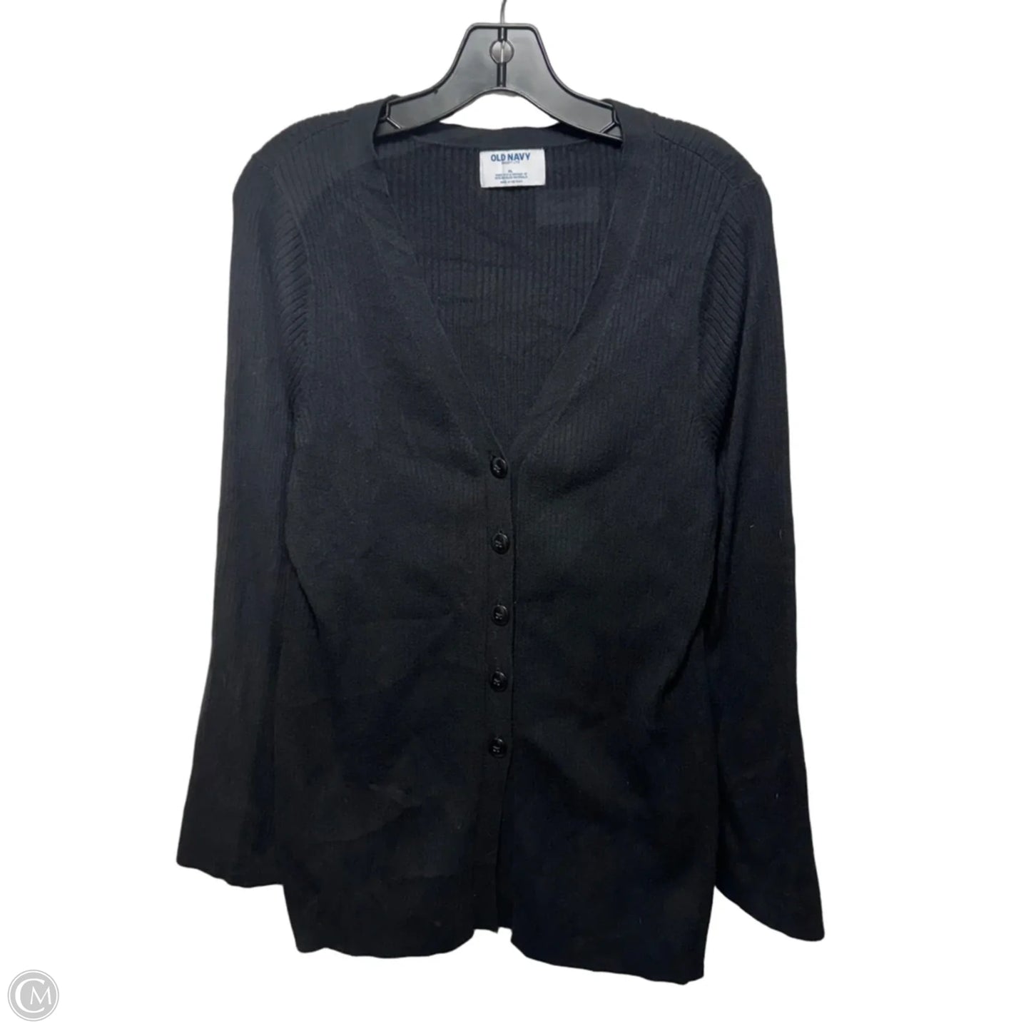 Sweater Cardigan By Old Navy In Black, Size: Xl