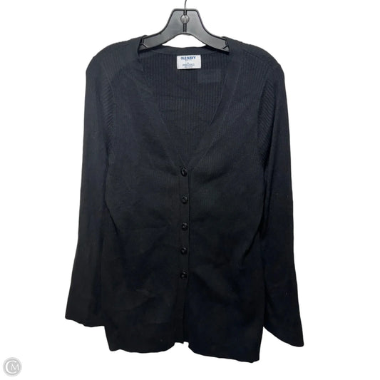 Sweater Cardigan By Old Navy In Black, Size: Xl