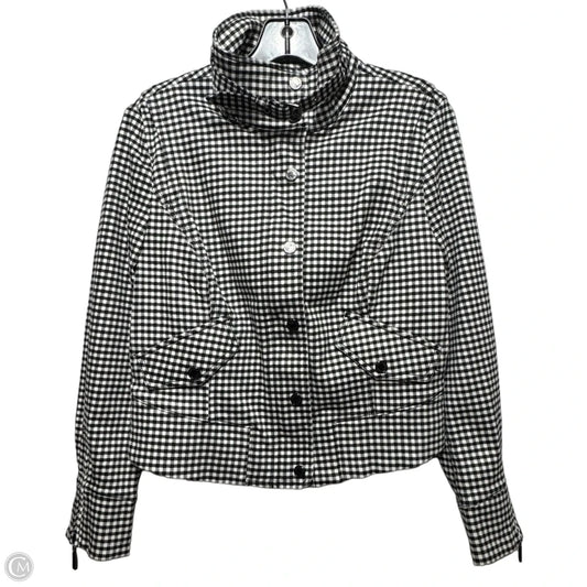 Jacket Other By White House Black Market In Checkered Pattern, Size: 10p