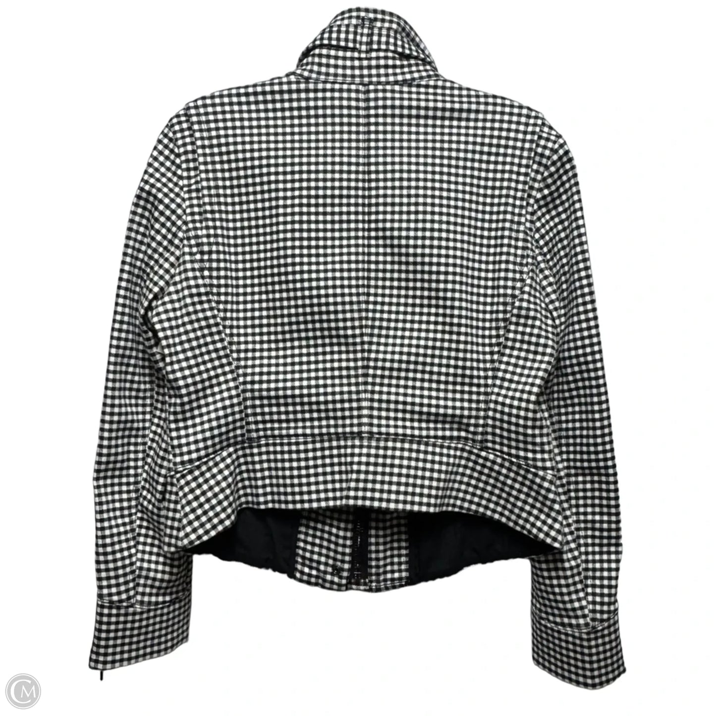 Jacket Other By White House Black Market In Checkered Pattern, Size: 10p