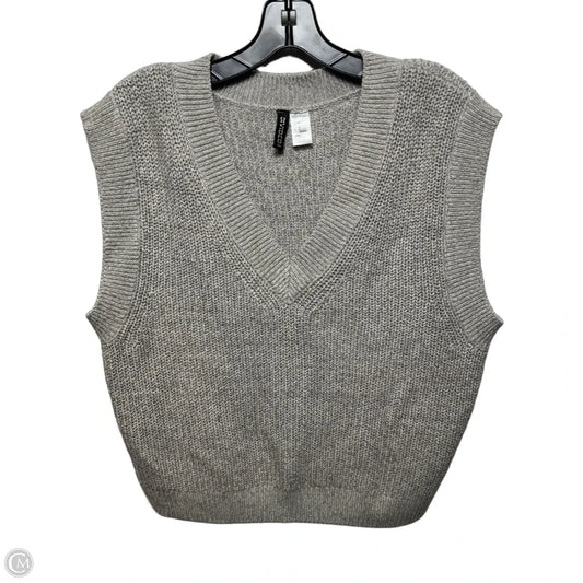 Vest Other By H&m In Grey, Size: L