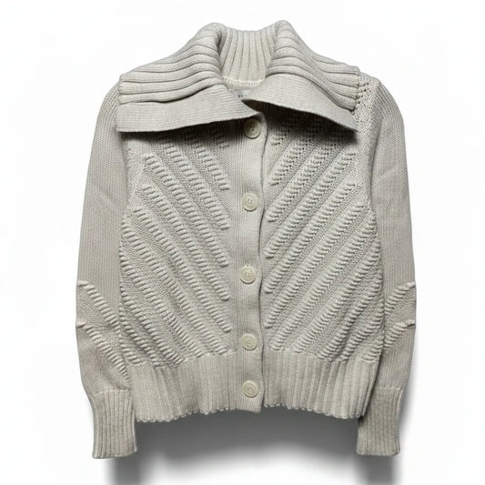 Sweater Cardigan By Kinross In Tan, Size: XS