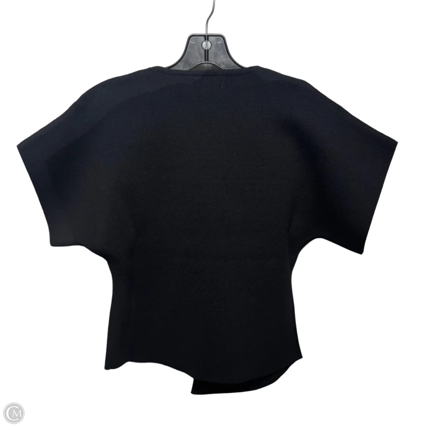 Gold Button Sweater Cardigan By My Chic In Black, Size: S/M