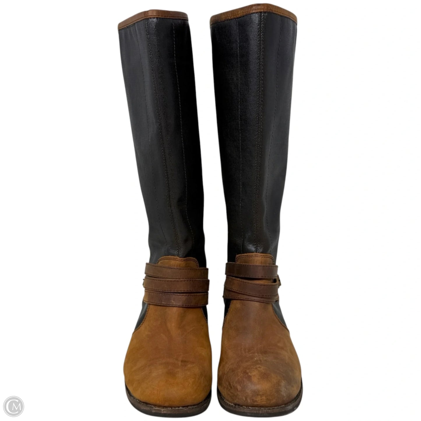 Sabrina Canvas & Leather Boots By Caterpillar In Brown, Size: 10