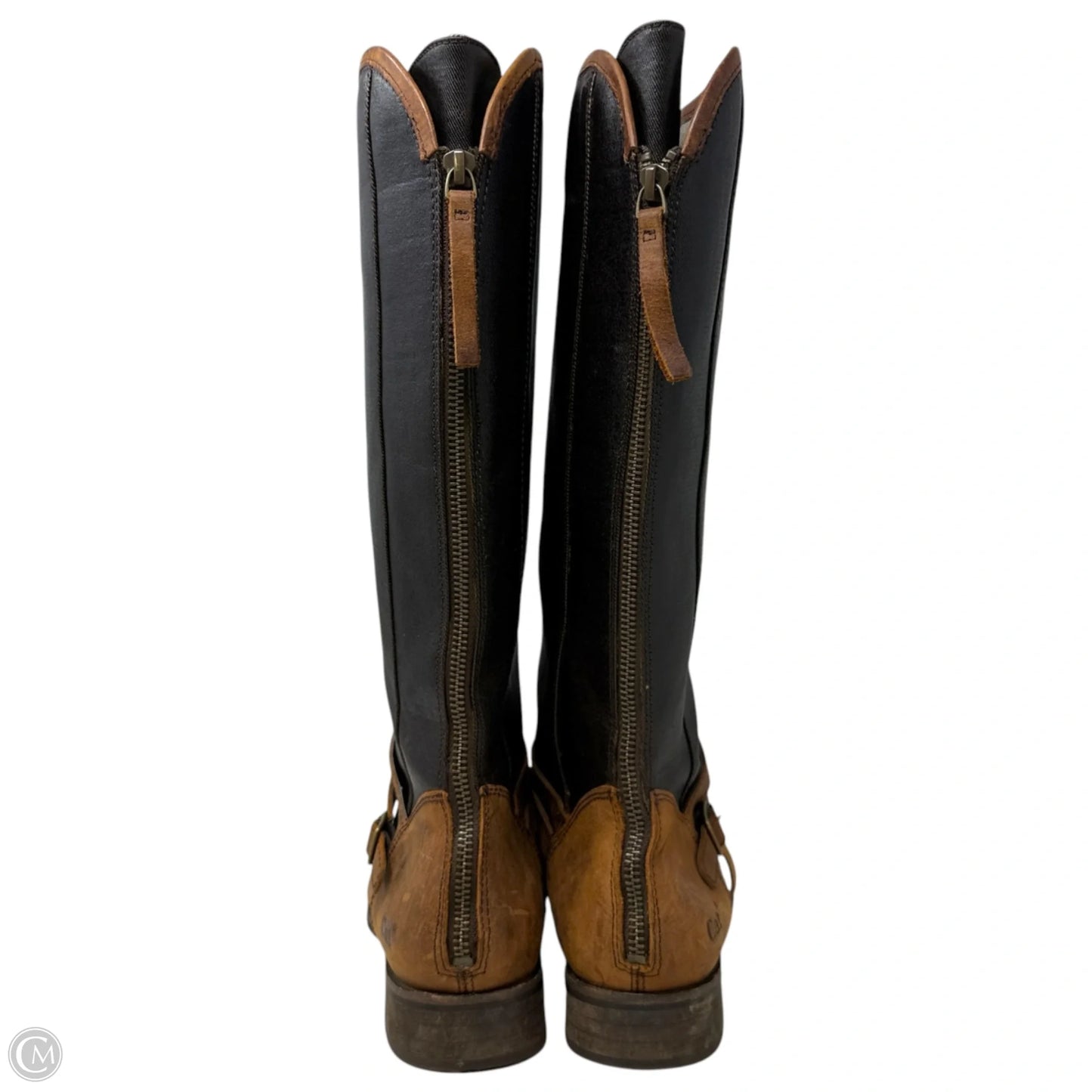 Sabrina Canvas & Leather Boots By Caterpillar In Brown, Size: 10