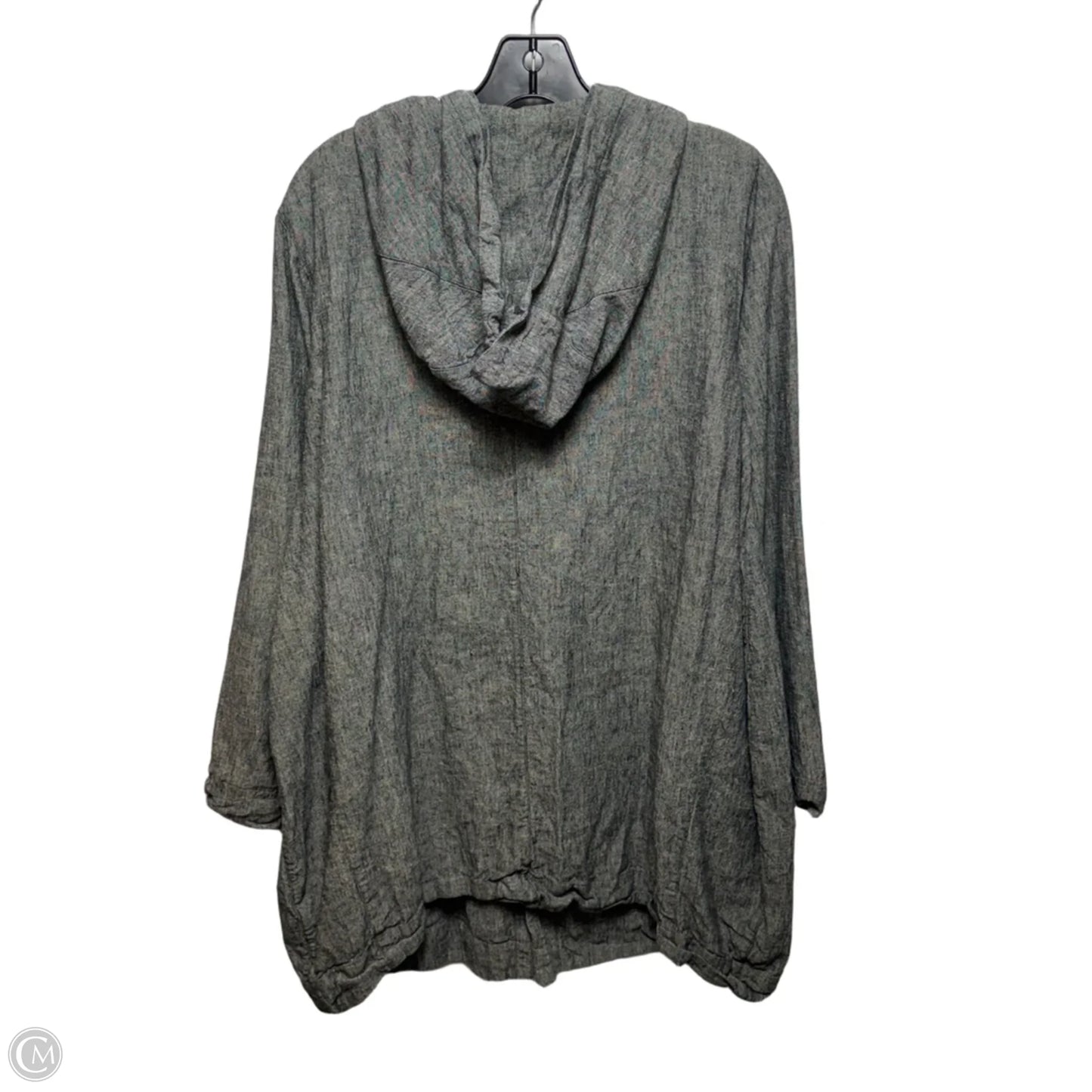 Linen Jacket Other By Vivid In Grey, Size: M