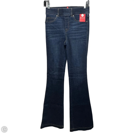 Jeans Flared By Spanx In Blue Denim, Size: Xs