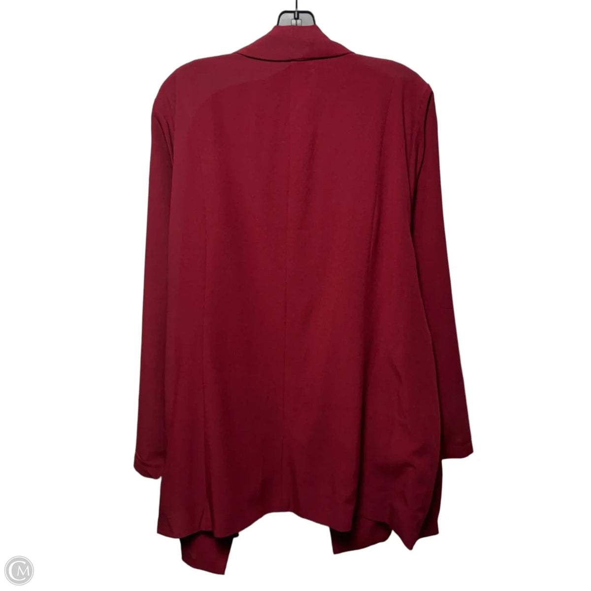 Blazer By Studio In Maroon, Size: 3x
