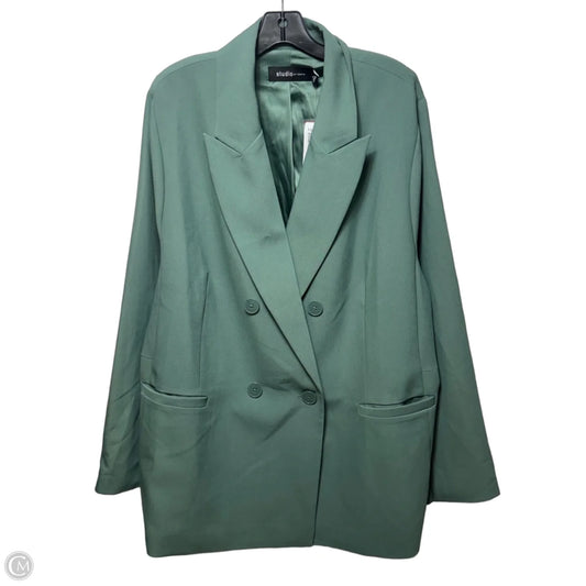 Blazer By Torrid In Green, Size: 3x