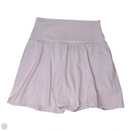 Athletic Skirt By Lululemon In Pink, Size: 4