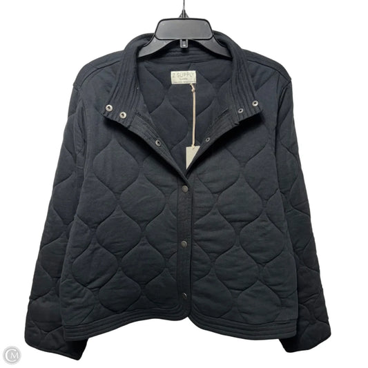 Quilted Jacket By Z Supply In Black, Size: Xl