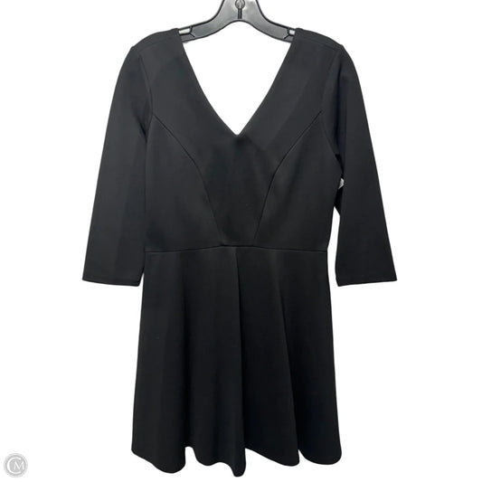 Dress Casual Midi By Black Swan In Black, Size: L