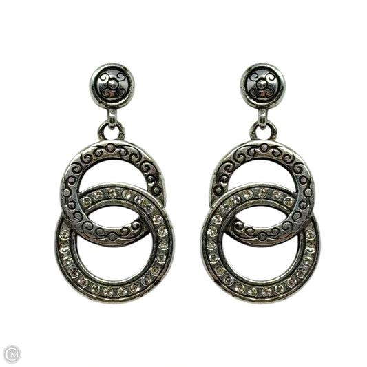 Silver Tone Dangle Earrings Designer By Brighton