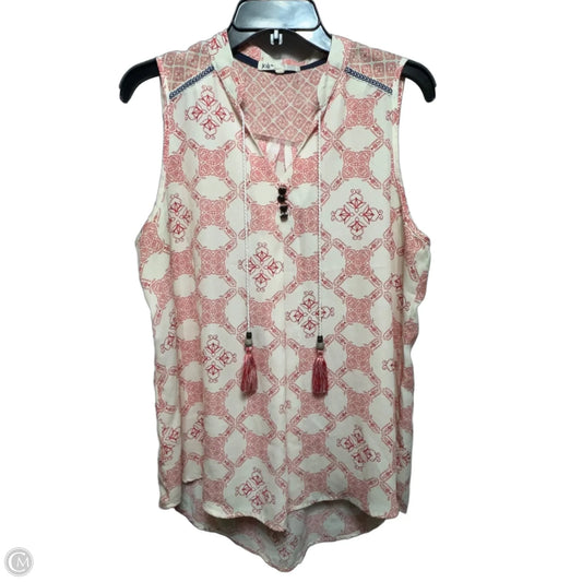 Top Sleeveless By Jolt In Red, Size: Xl