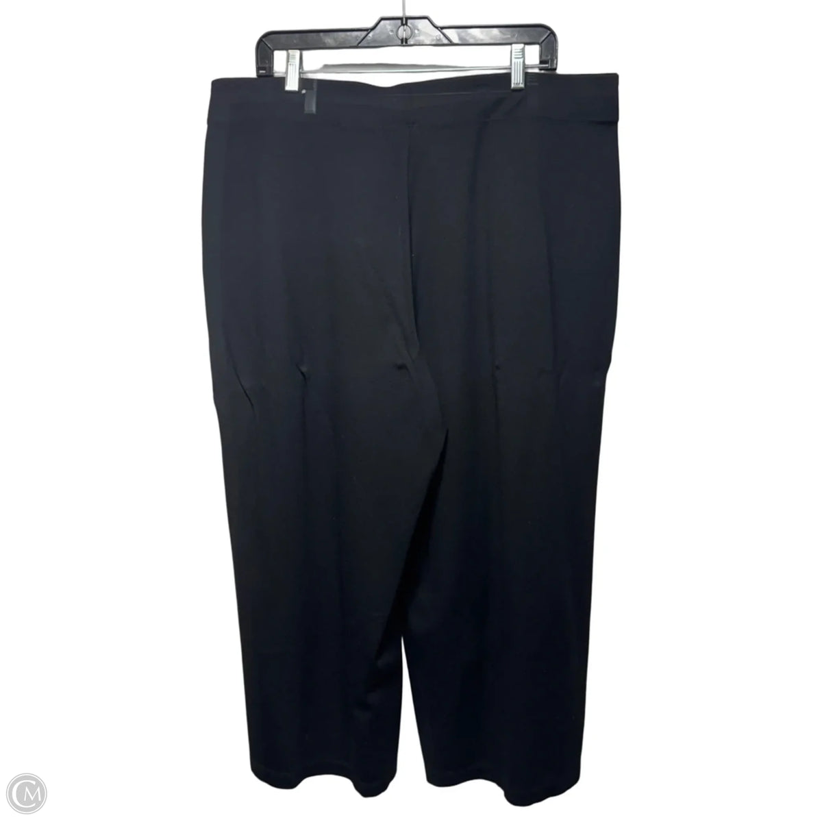Pants Cropped By Max Studio In Black, Size: 2x