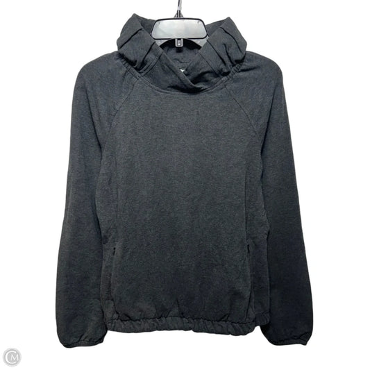 Athletic Sweatshirt By Lululemon In Grey, Size: 6