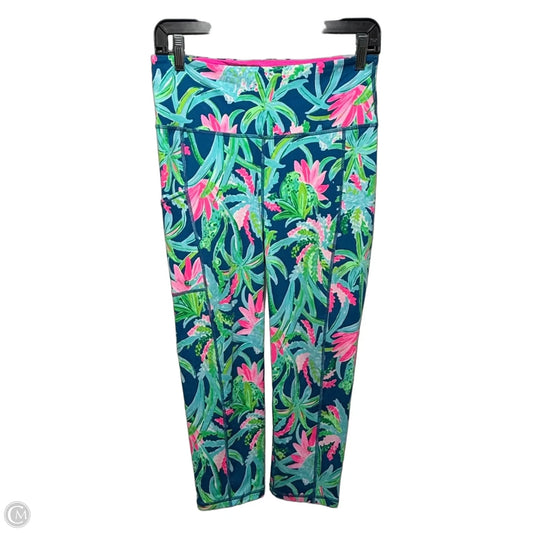 Pants Designer By Lilly Pulitzer In Tropical Print, Size: M