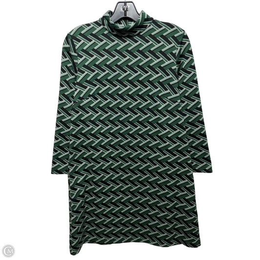Knit Mock Neck Dress Designer By Tuckernuck In Multi-colored, Size: M