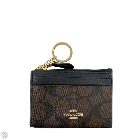 Mini Skinny ID Case Designer By Coach, Size: Small