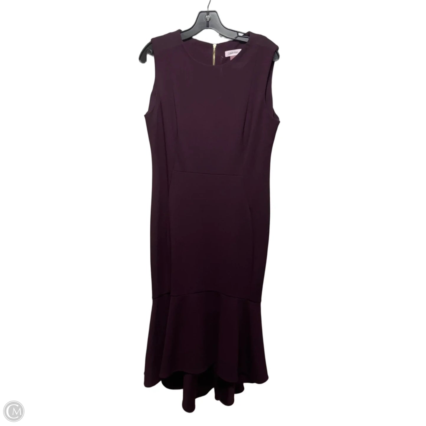 Dress Casual Maxi By Calvin Klein In Purple, Size: 12