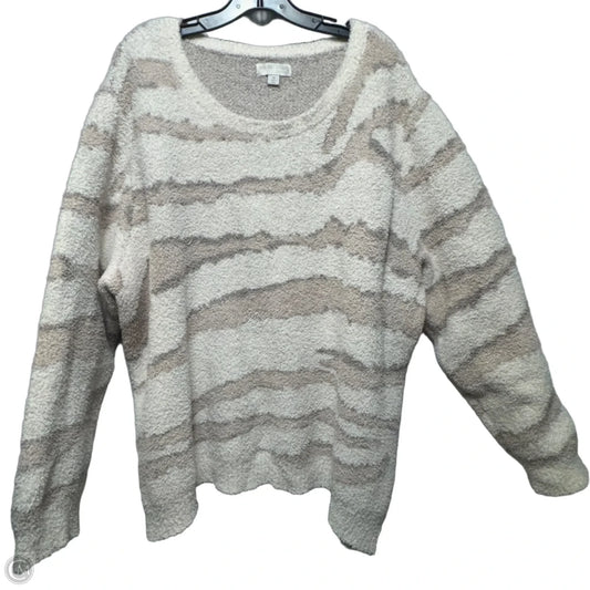 Sweater By Barefoot Dreams In Animal Print, Size: 3x