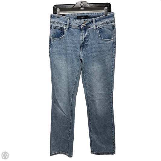 Jeans Straight By Hudson In Blue Denim, Size: 8