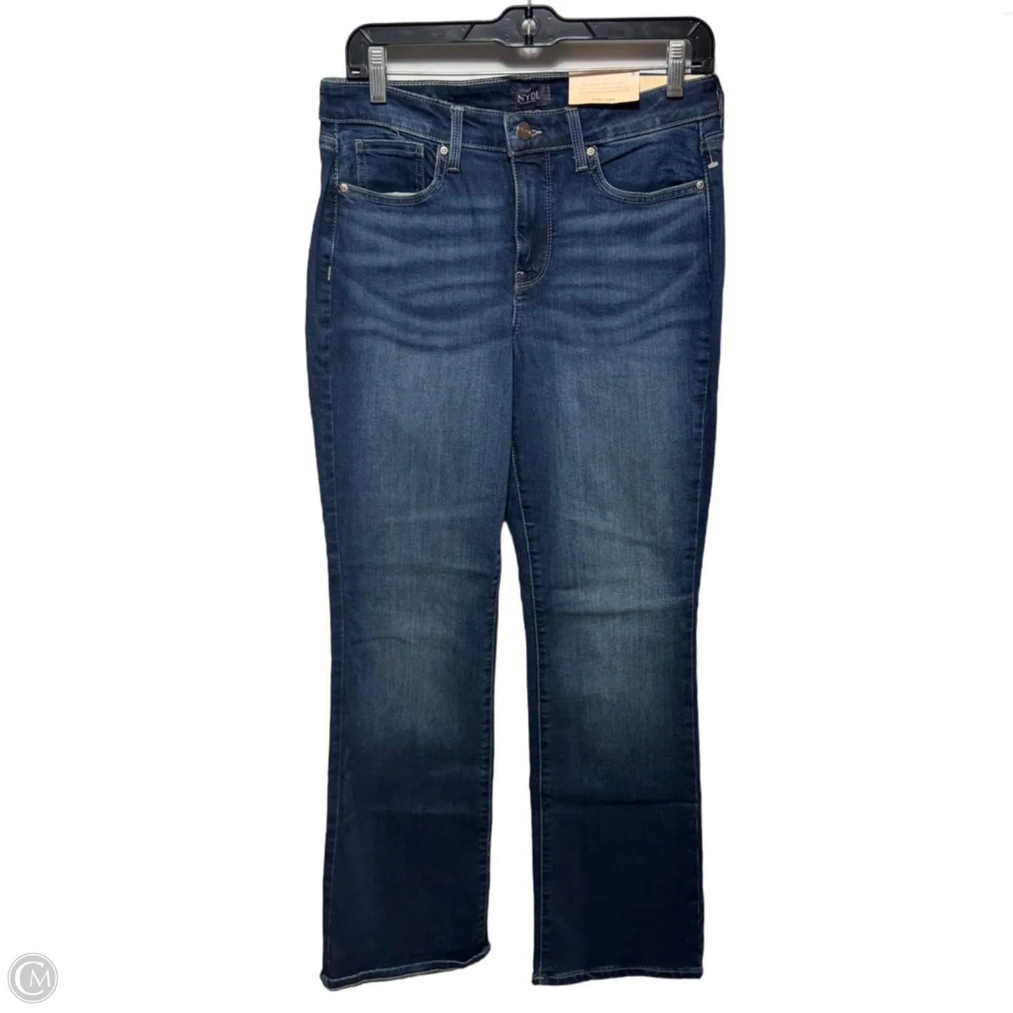 Jeans Boot Cut By Not Your Daughters Jeans In Blue Denim, Size: 8