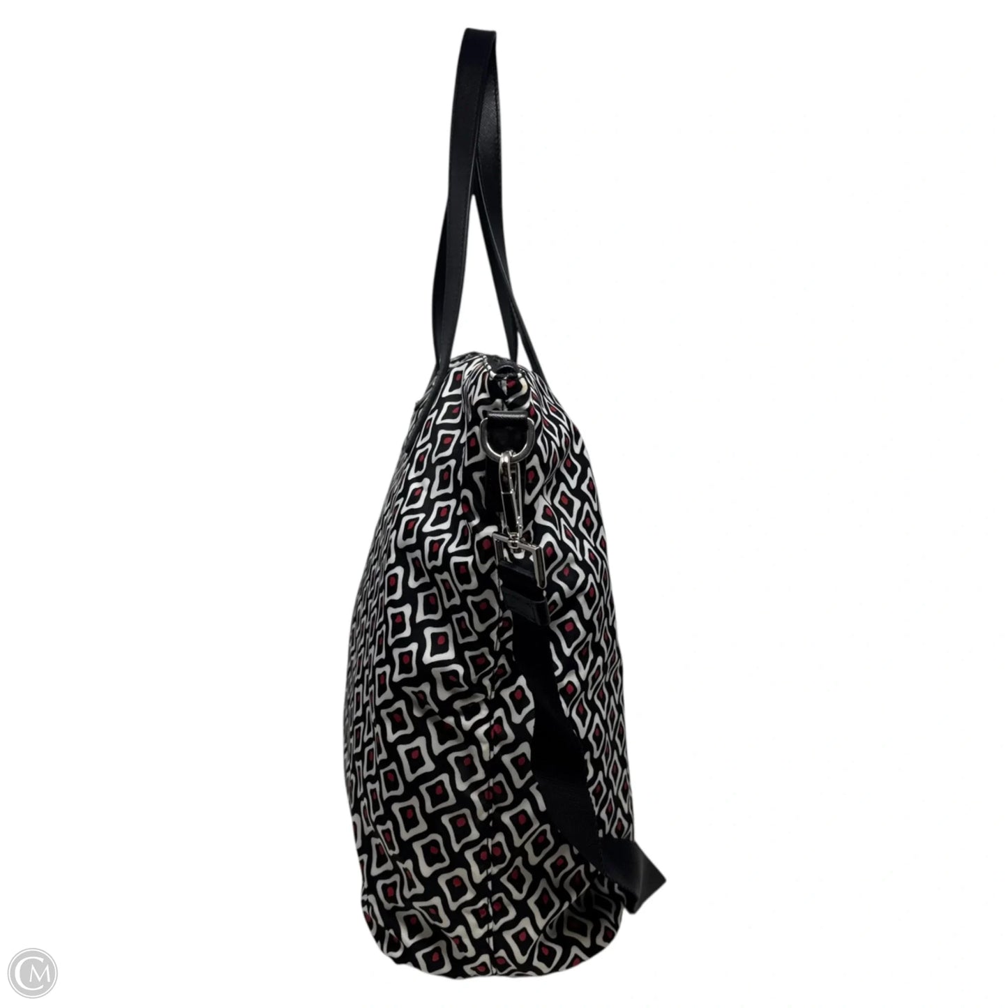 Tessuto Nylon Satchel Tote Luxury Designer By Prada, Size: Large