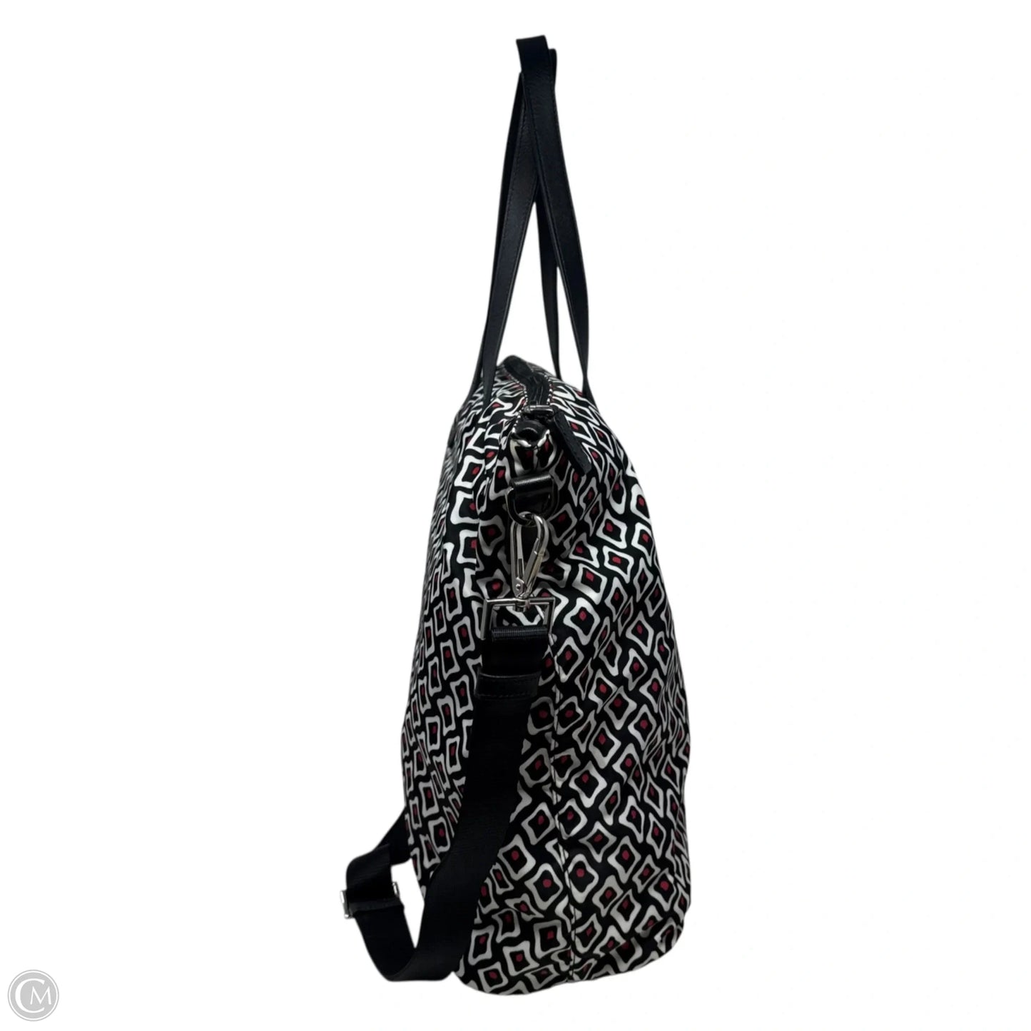 Tessuto Nylon Satchel Tote Luxury Designer By Prada, Size: Large