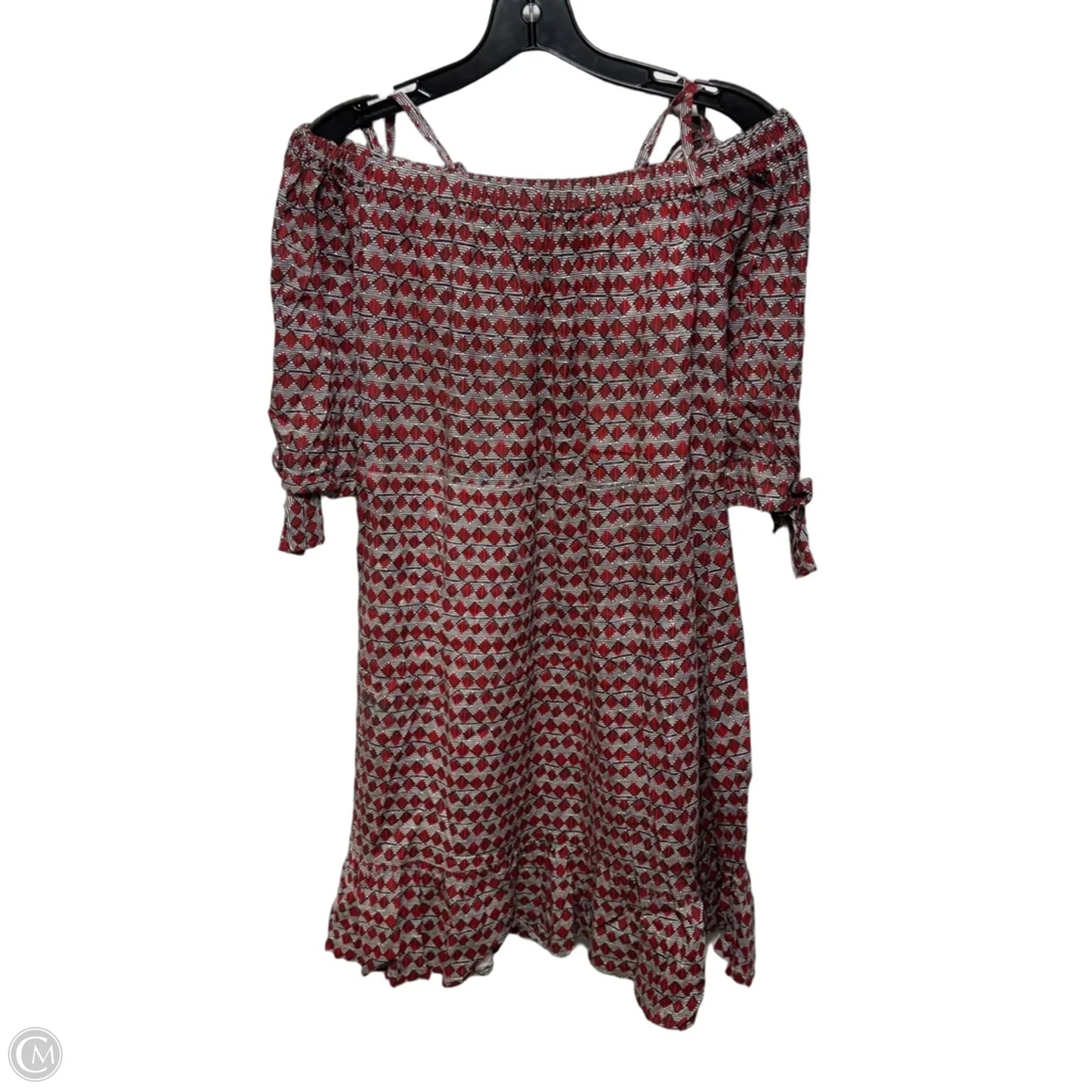 Dress Casual Short By Bamboos Fashion In Geometric Pattern, Size: M