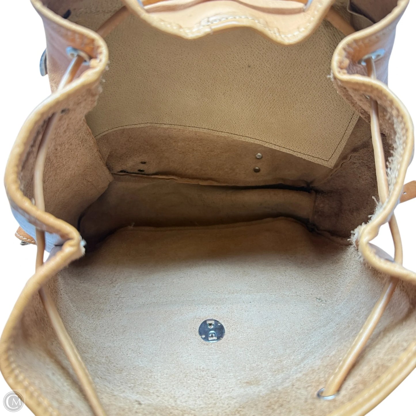 Alexandro Greek Leather Backpack, Size: Small